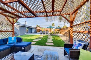 Oversized yard