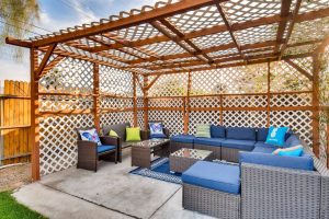 Pergola for shade